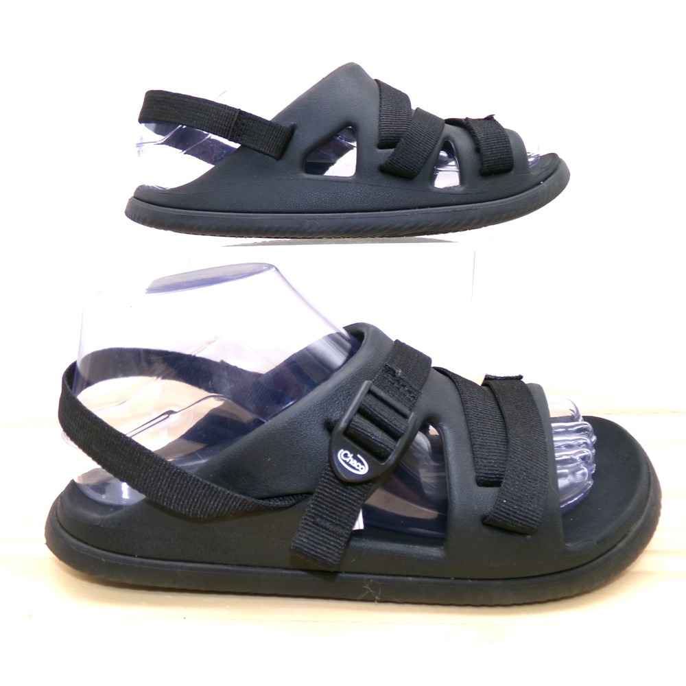 Chacos Chillos Sandals Kids Juniors Black Sz 6 Adjustable Slip On Sport Sandals